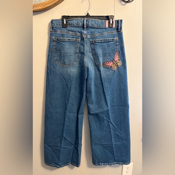 American Eagle Outfitters NWOTSydney Sweeney Low Rise Ultra Wide Jeans Low Rise - Picture 10 of 10